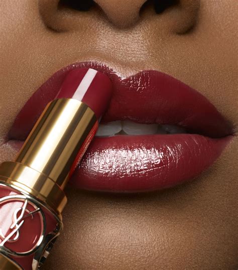 ysl red in the dark|ysl volupte lipstick.